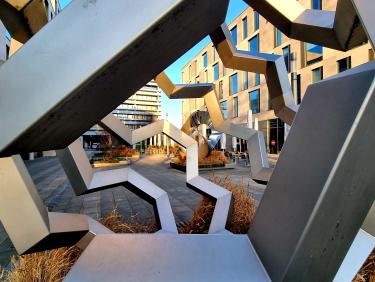 Geometrische Figur beim Mathematikon